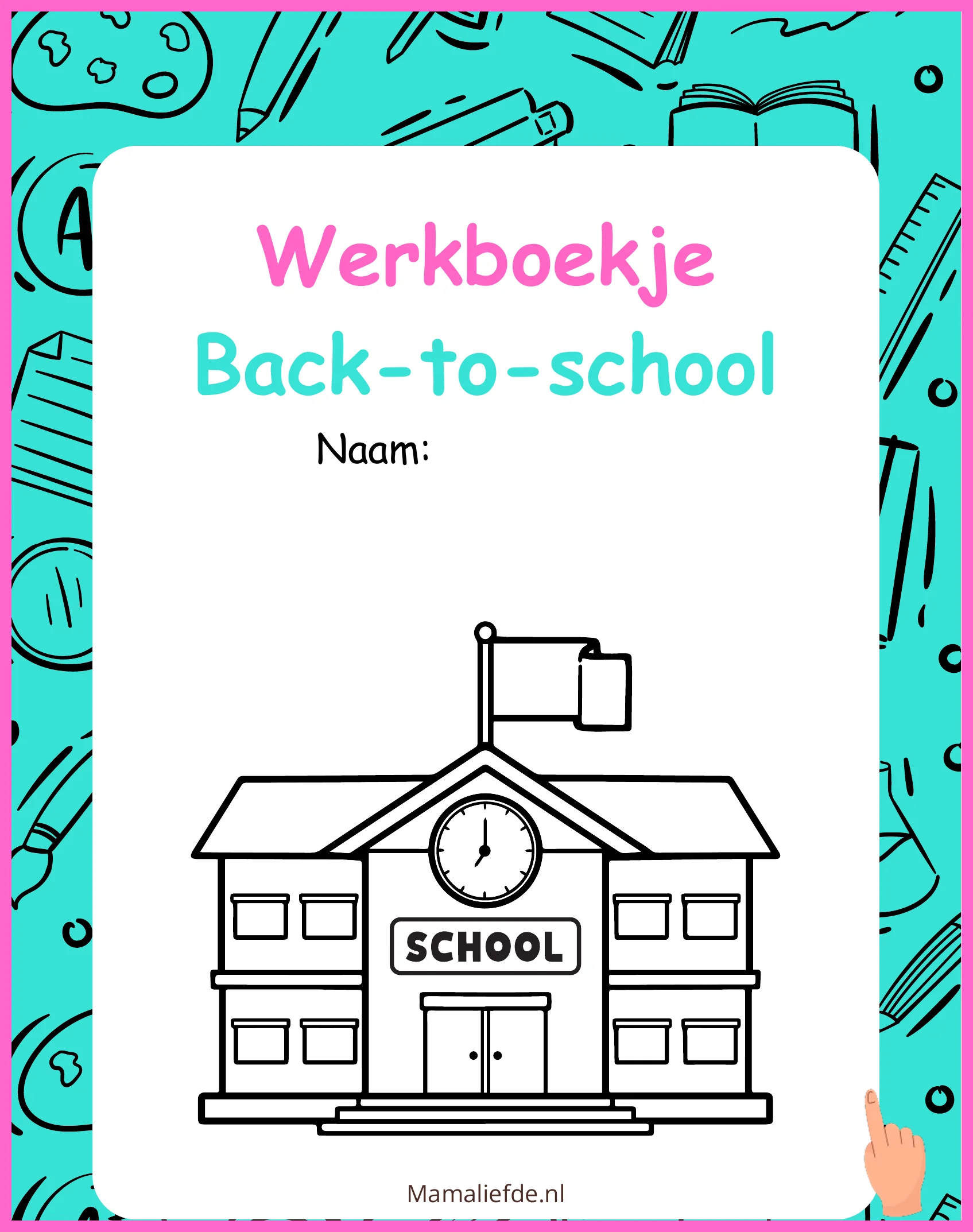 doodles kleurplaat downloaden en printen