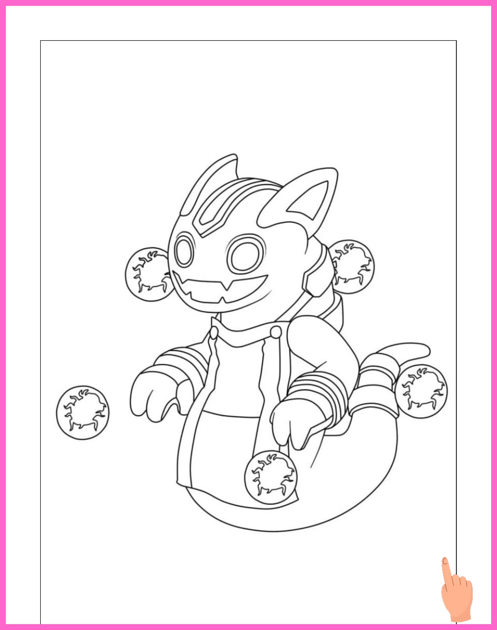 kleurplaten van monsters kleurplaat downloaden en printen