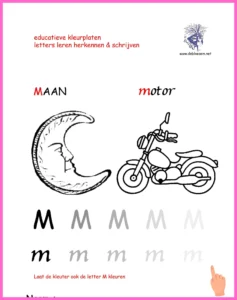 kleurplaten van motoren kleurplaat downloaden en printen