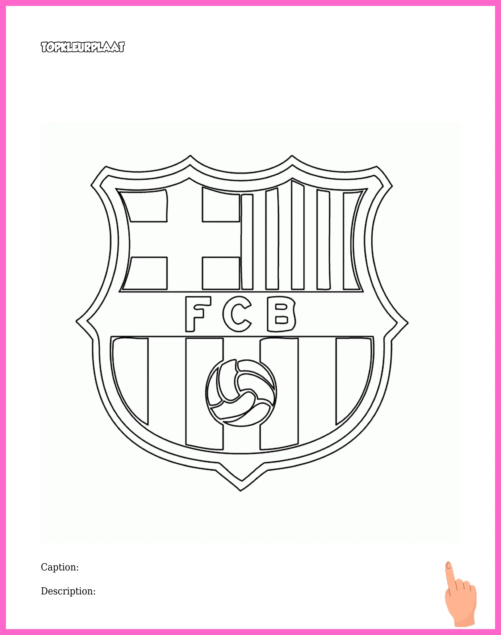 kleurplaten voetbal kleurplaat downloaden en printen